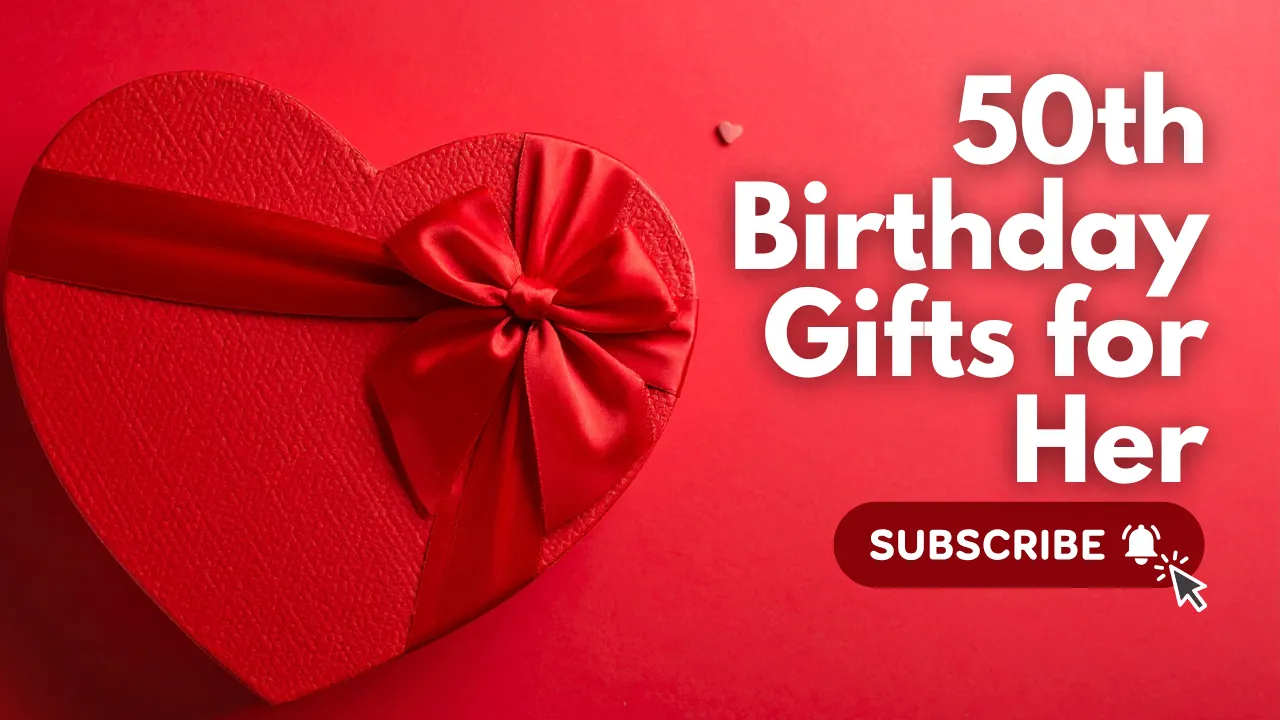 50th birthday gifts for her